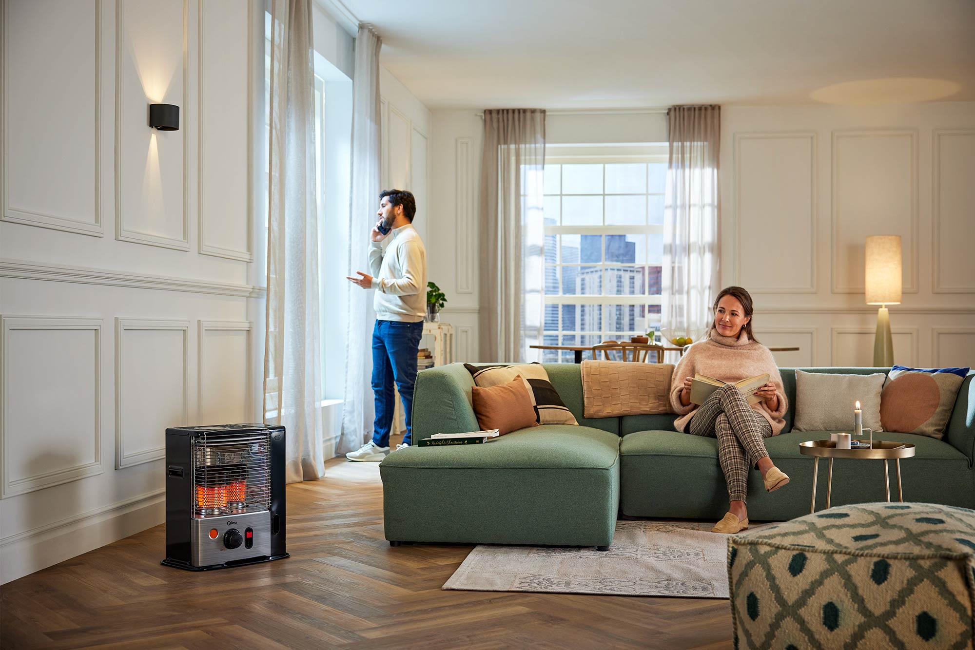Preppen: altijd warmte met een kouskachel