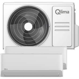 Duo split-unit airconditioner (1:2) SCM 52 DUO wit