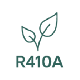 R410A milieuvriendelijk koudemiddel