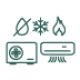 Split-unit airconditioning 