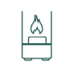 Decoratieve ethanolhaard 