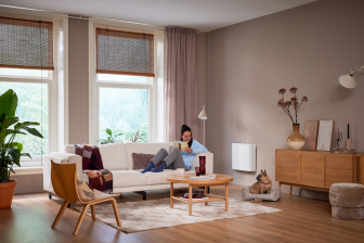 Elektrische inertia kachel Ovido EPIH 1610 wit